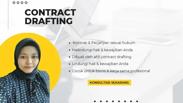 Jasa Pembuatan Kontrak & Perjanjian Kerja Sama Profesional (Contract Drafting) - Hukum, Profesional, Bergaransi