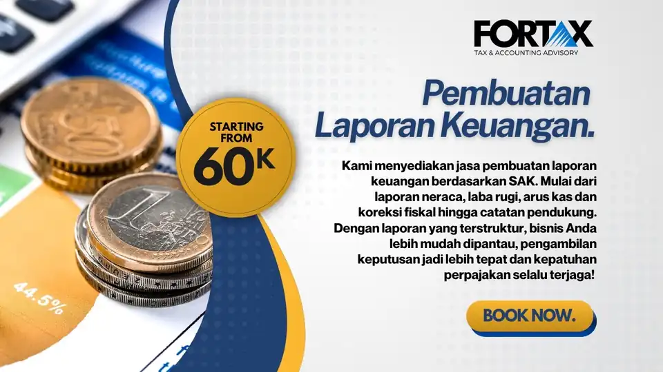Jasa Pembuatan Laporan Keuangan - Akuntansi dan Keuangan, Profesional, Bergaransi
