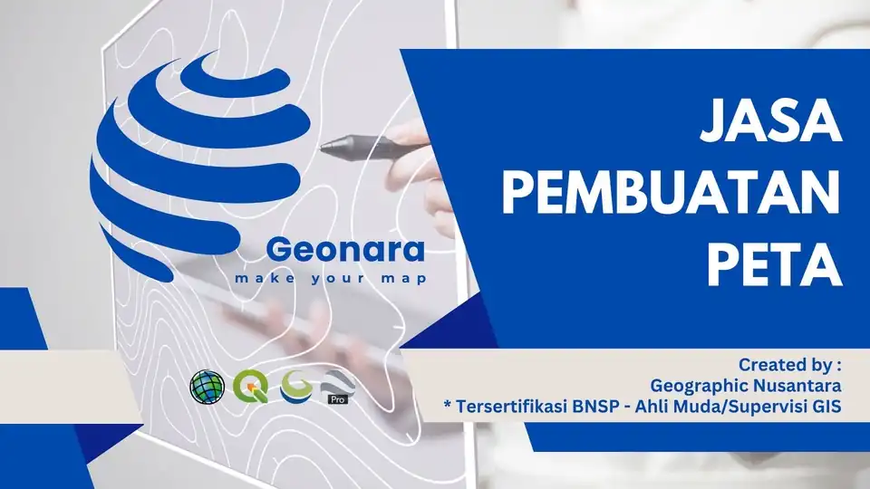 Jasa Pembuatan Peta - Peta GIS, Profesional, Bergaransi