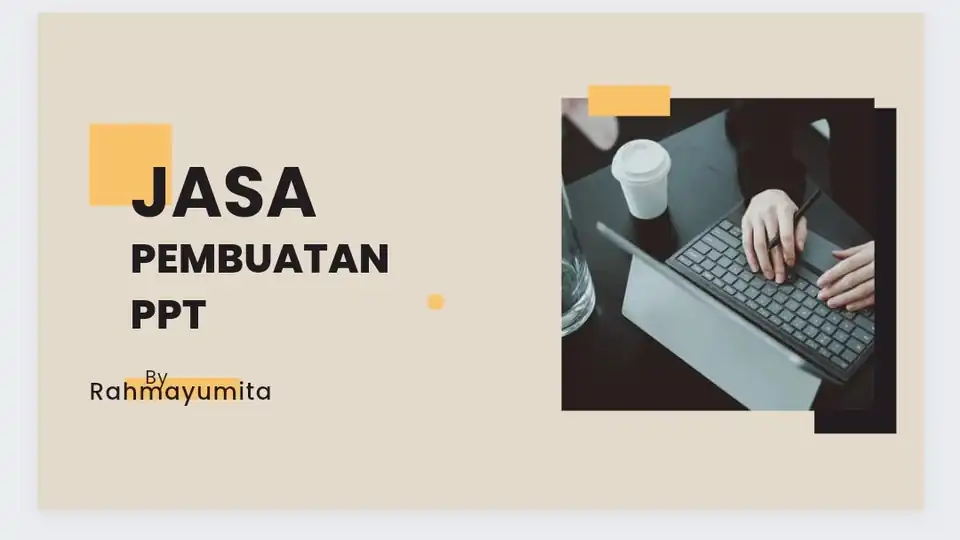 Jasa Pembuatan PPT - Presentasi, Profesional, Bergaransi
