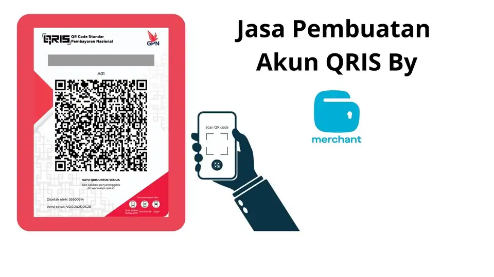 Jasa Pembuatan QRIS by Gopay Merchant - Kode QR, Profesional, Bergaransi