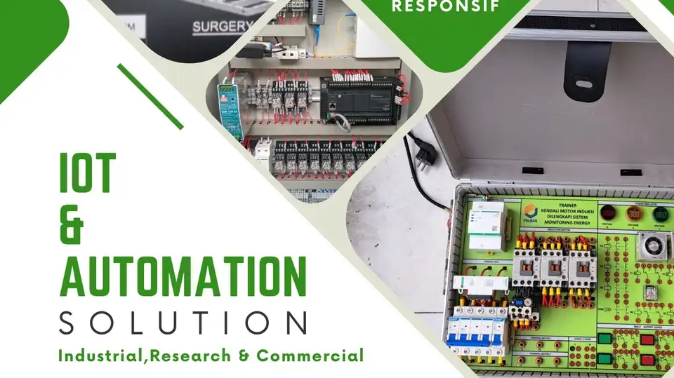 JASA PEMBUATAN SISTEM KONTROL PLC/HMI/SCADA. - Elektronik & Robotika, Profesional, Bergaransi