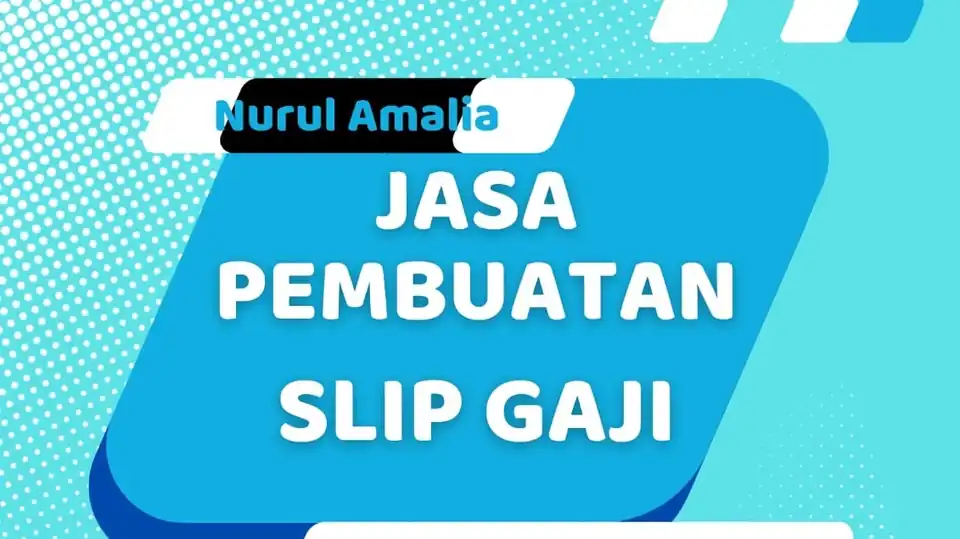 Jasa Pembuatan Slip Gaji - Dashboard Excel, Profesional, Bergaransi