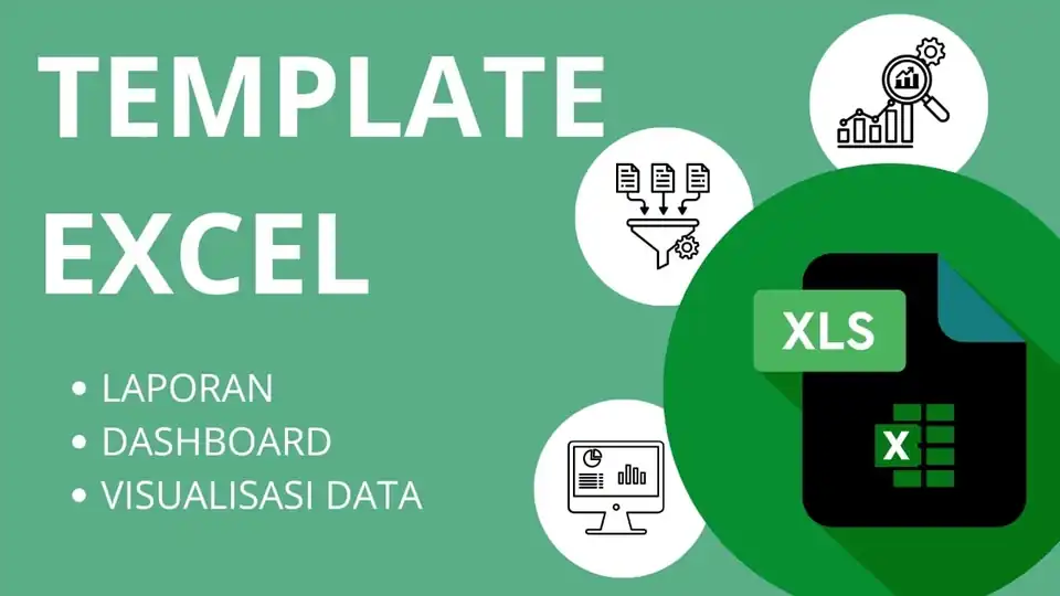 JASA PEMBUATAN TEMPLATE EXCEL, DASHBOARD & VISUALISASI DATA - Dashboard Excel, Profesional, Bergaransi