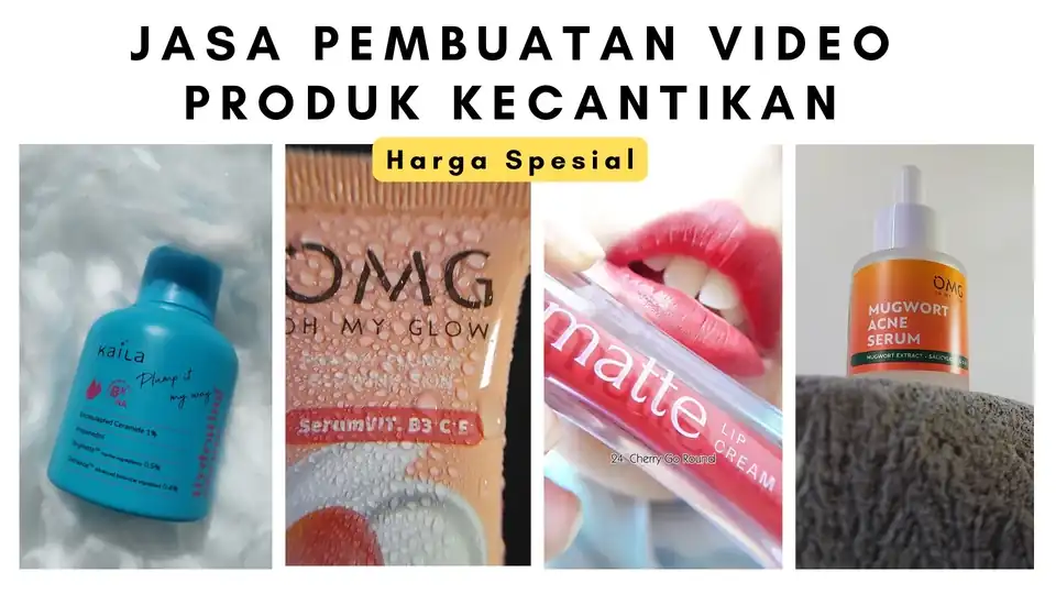 Jasa Pembuatan Video Profesional Produk Kecantikan - Viral Video, Profesional, Bergaransi