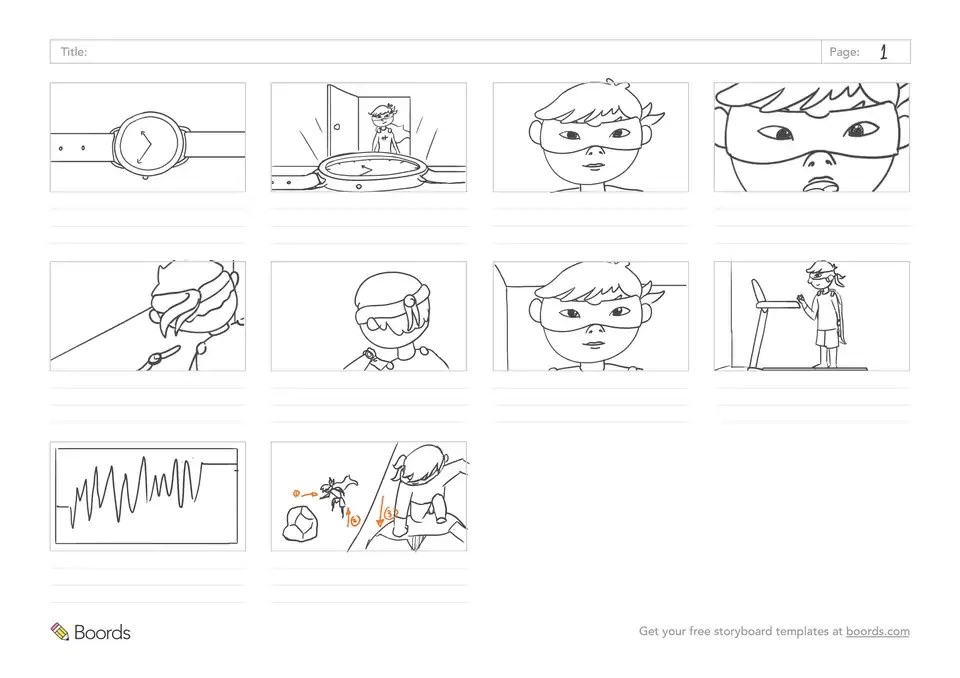 Jasa Pengerjaan Storyboard Murah dan Cepat - Storyboard, Profesional, Bergaransi