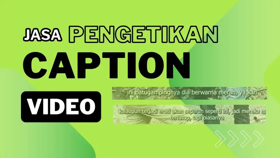 Jasa Pengetikan Caption atau Subtitle Video - Subtitle, Profesional, Bergaransi