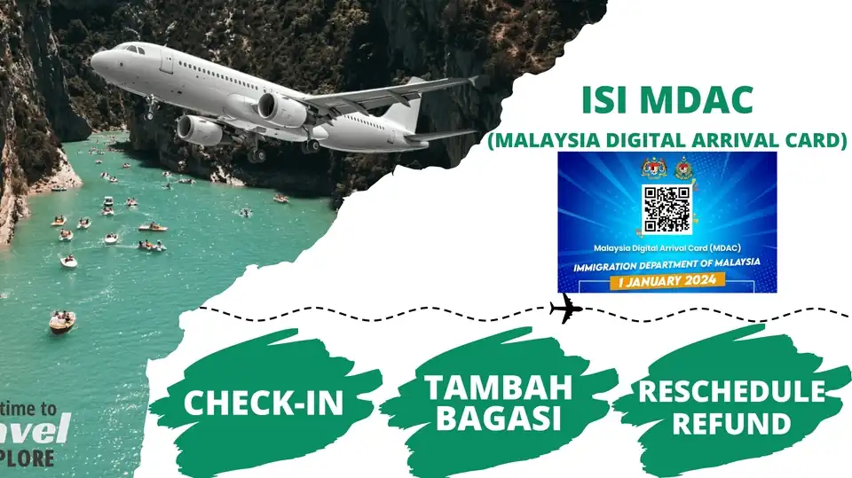 JASA PENGISIAN MDAC (Malaysia Arrival Card) & URUS TIKET PESAWAT (Check-In, Reschedule, Bagasi, dll) - Travelling, Profe