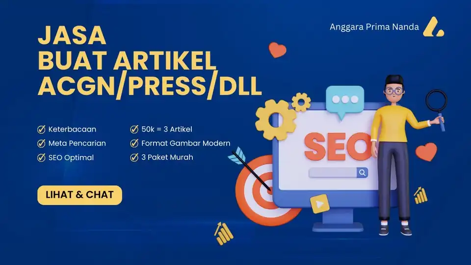 Jasa Penulisan Artikel/Konten Berita atau Bukan Berita - Penulisan Konten, Profesional, Bergaransi