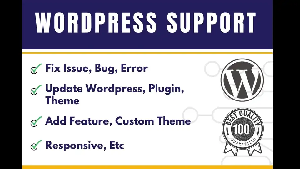 Jasa Perbaikan Wordpress (Fix Issue, Tambah Fitur, Responsive, dll) - Technical Support, Profesional, Bergaransi