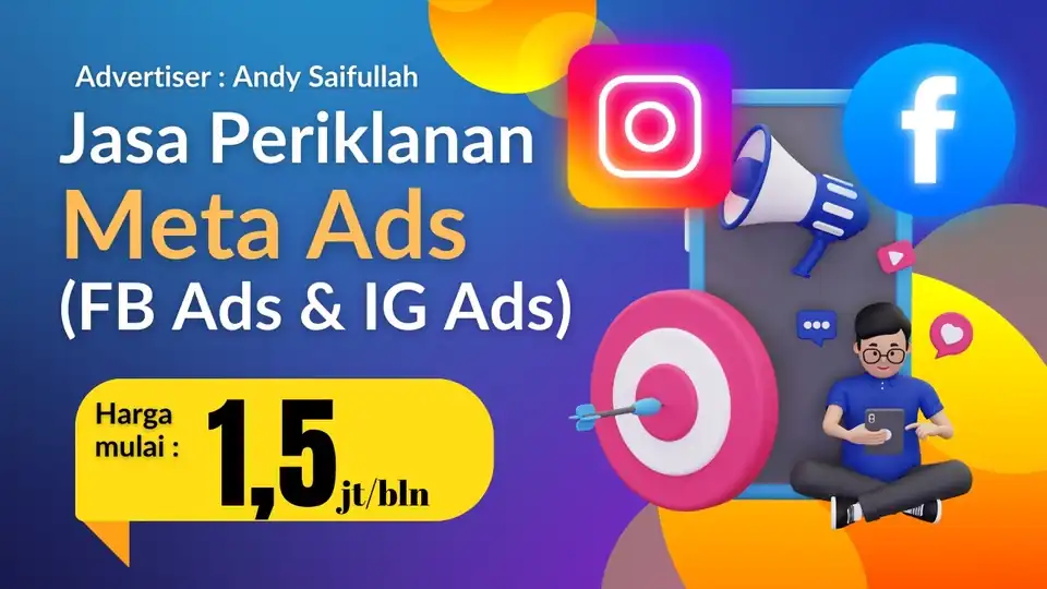 Jasa Periklanan di Meta ads (FB ads,IG ads) - Iklan Facebook, Profesional, Bergaransi