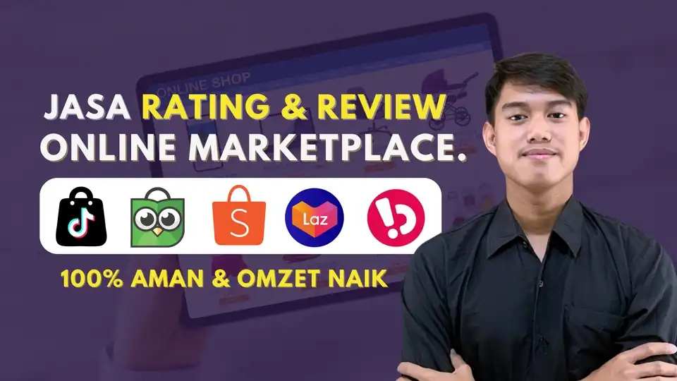 JASA RATING & REVIEW BINTANG 5 PERSUASIF & NATURAL - ALL MARKETPLACE - 100% AMAN & OMZET NAIK - Memberi Review, Profesi