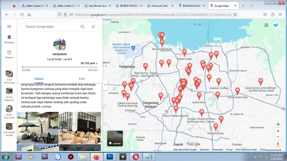 Jasa Review Gmaps dan TripAdvisor Organik - Memberi Review, Profesional, Bergaransi