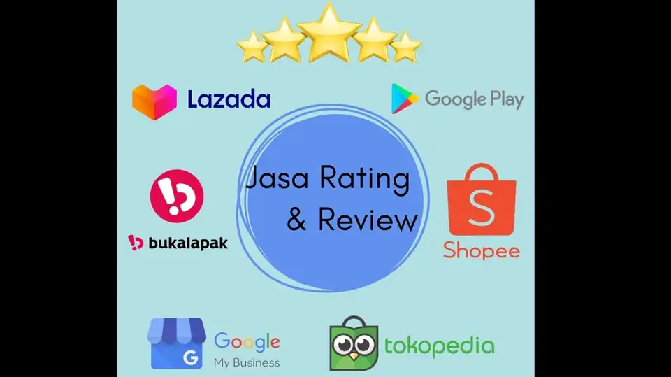 Jasa Review Marketplace (Shoppe,Lazada,Tokopedia,Bukalapak dll), Aplikasi Play Store, Google Bisnis - Memberi Review, Pr