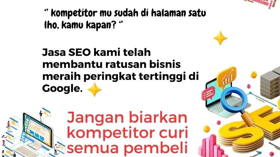 Jasa Seo Web - Spesialis Halaman Satu Google ( Masuk Dulu ) - Search Engine Optimization (SEO), Profesional, Bergaransi