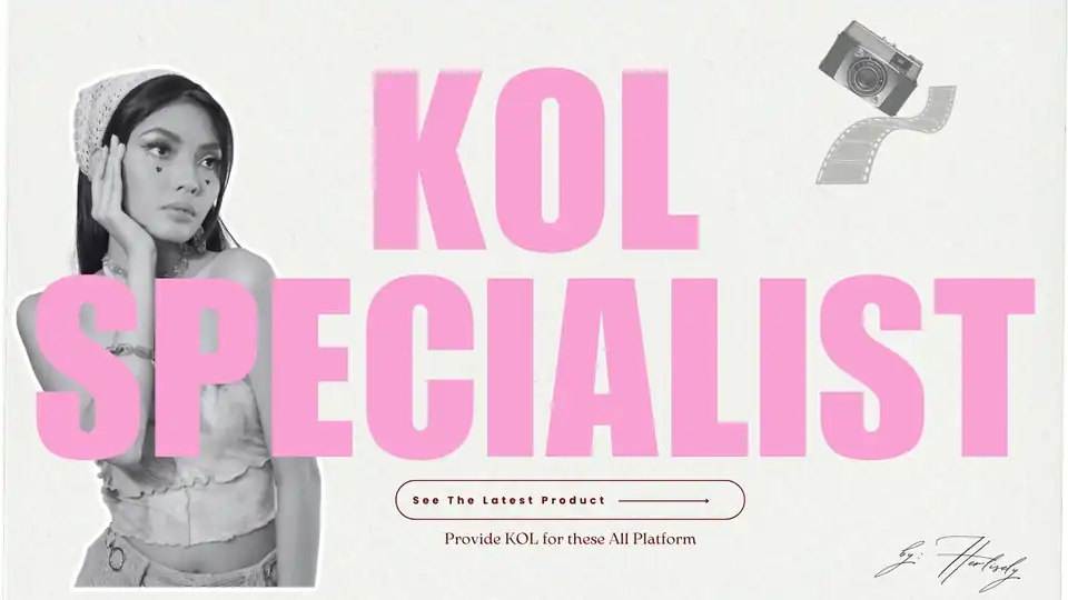 Jasa Social Media Marketing | KOL Specialist - Pemasaran KOL, Profesional, Bergaransi