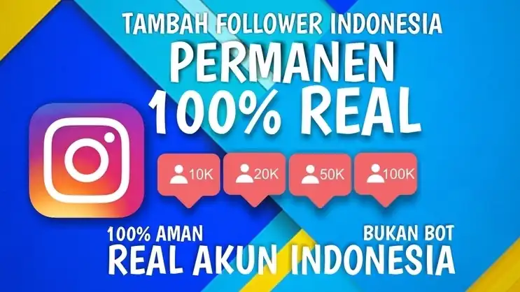 Jasa Tambah Follower Instagram 10.000++ - Tambah Followers, Profesional, Bergaransi