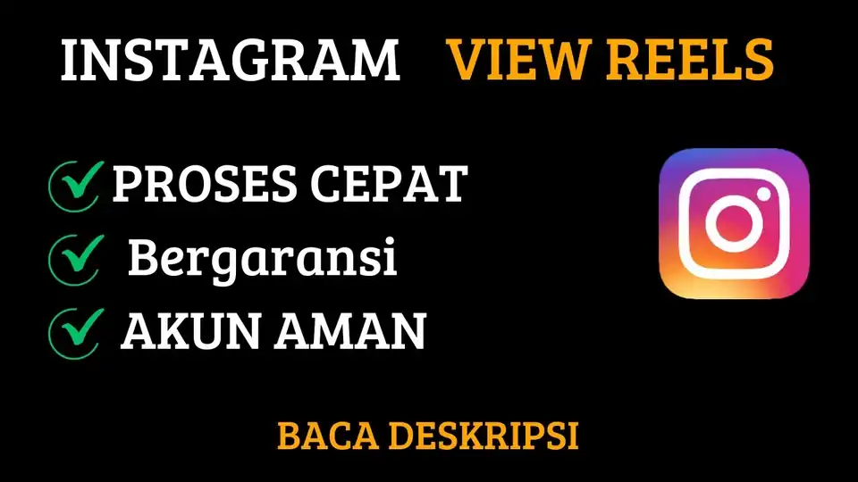 Jasa Tambah View Video Reels Instagram - Tambah Followers, Profesional, Bergaransi