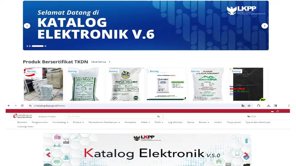 JASA UPLOAD PRODUK DI E- KATALOG LKPP V.5 / KATALOG V.6 INAPROC - Update Produk Toko Online, Profesional, Bergaransi