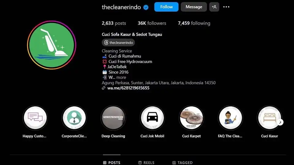 Jasa Verified Centang Biru Akun Instagram Whatsapp - Digital Marketing, Profesional, Bergaransi