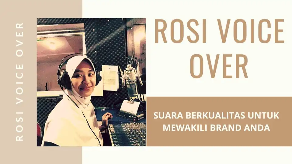 Jasa Voice Over | Pengisi Suara Profesional - Sulih suara (dubbing, looping), Profesional, Bergaransi