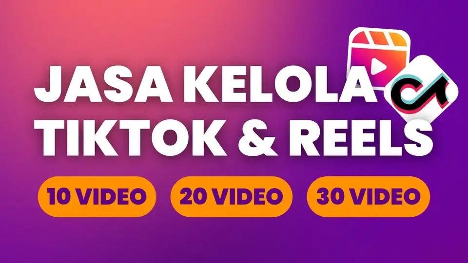 Jasa KELOLA KONTEN SOSIAL MEDIA TERIMA BERES! Kelola 2 Akun sekaligus! (Reels & Tiktok) - Viral Video, Profesional, Berg