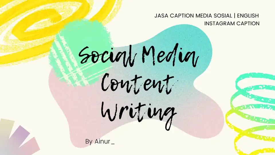 Jasa KONSEP CAPTION SOSIAL MEDIA - Caption Sosial Media, Profesional, Bergaransi