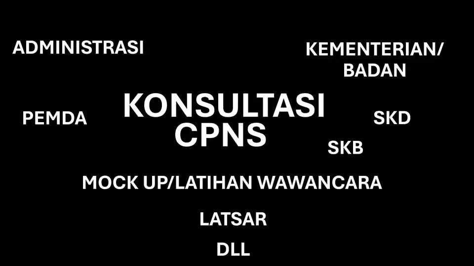 Jasa Konsultasi CPNS/CASN, PNS/ASN - Tes CPNS, Profesional, Bergaransi