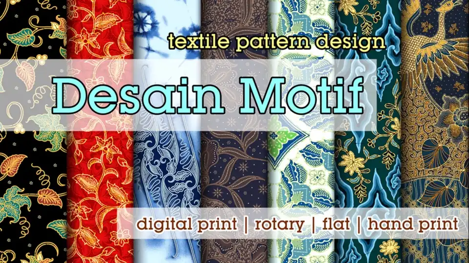 Jasa Kreatif Desain Batik dan Daster, cepat dijamin - Desain Kaos & Motif, Profesional, Bergaransi