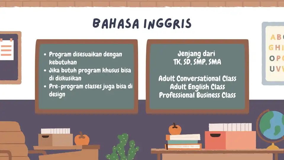 Jasa Les Privat Online English, Mandarin, Mathematics - Les Privat, Profesional, Bergaransi