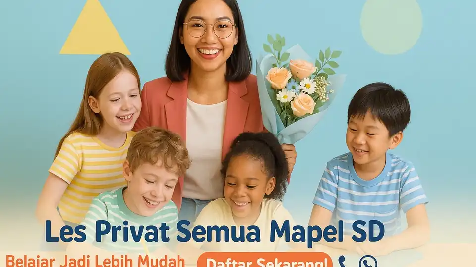 Jasa Les private online semua mapel sd - Les Privat, Profesional, Bergaransi