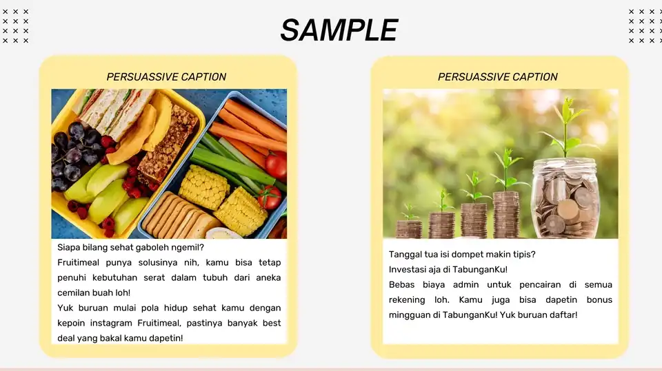 Jasa Menawarkan jasa penulisan caption untuk postingan sosial media yang sesuai dengan kebutuhan konten - Caption Sosial