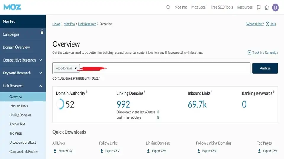 Jasa Meningkatkan Moz DA Domain Authority 30 + Dalam 14 Hari - Search Engine Optimization (SEO), Profesional, Bergaransi