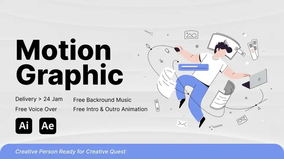 Jasa Motion Graphic Animasi Eksplainer yang Memukau dan Terjangkau! - Motion Graphics, Profesional, Bergaransi