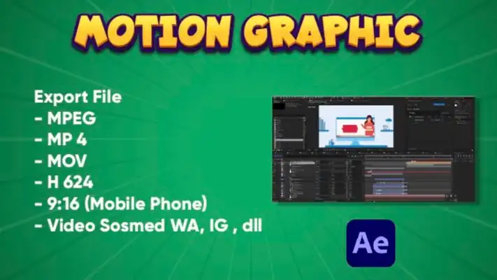 Jasa Motion Graphic / Explainner Video - Motion Graphics, Profesional, Bergaransi