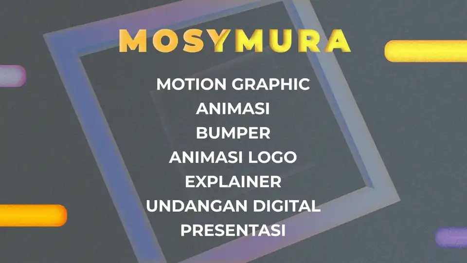 Jasa MOTION GRAPHIC PROFESIONAL (IKLAN, BUMPER, LOGO, UNDANGAN, KONTEN SOSMED) - Motion Graphics, Profesional, Bergarans