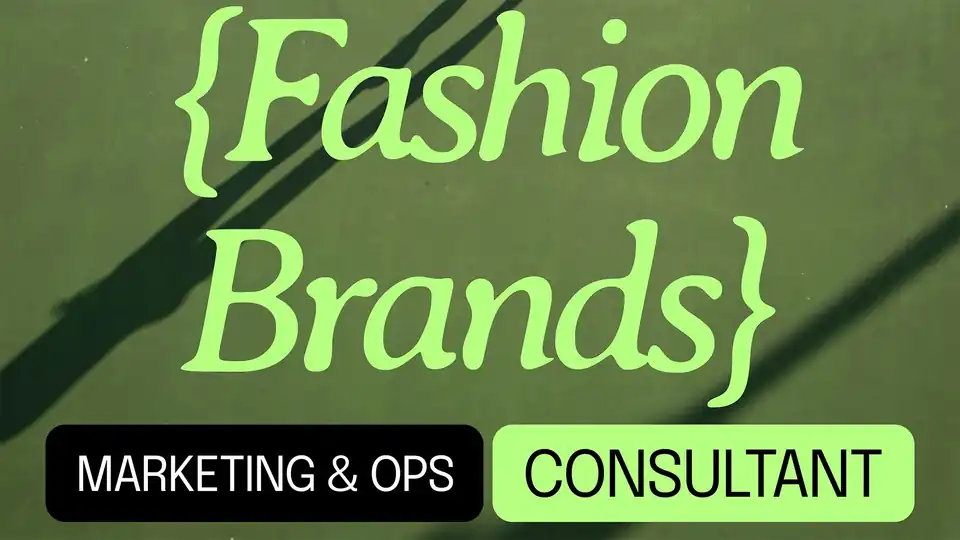 Jasa Online Fashion Brands Marketing & Ops Consultant - Mulai Bisnis/Start-up, Profesional, Bergaransi
