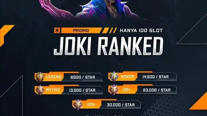 Jasa Order Joki by Geo - Gaming, Profesional, Bergaransi