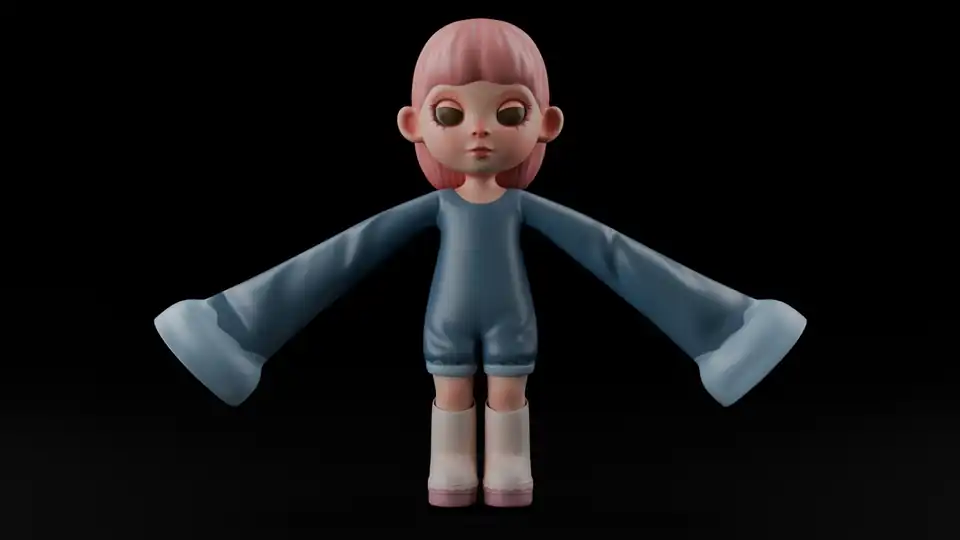 Jasa Pembuatan 3D character Untuk Animasi, Game, Maskot, Printing, dan lainnya - 3D Model, Profesional, Bergaransi