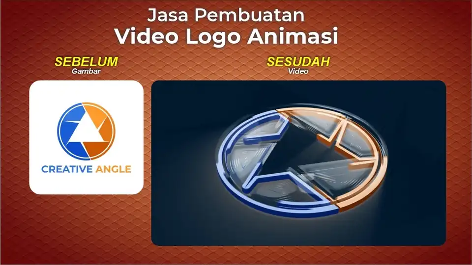 Jasa Pembuatan Animasi 3D Opening Bumper Intro Logo KILAT 1 hari jadi - 3D & Animasi, Profesional, Bergaransi