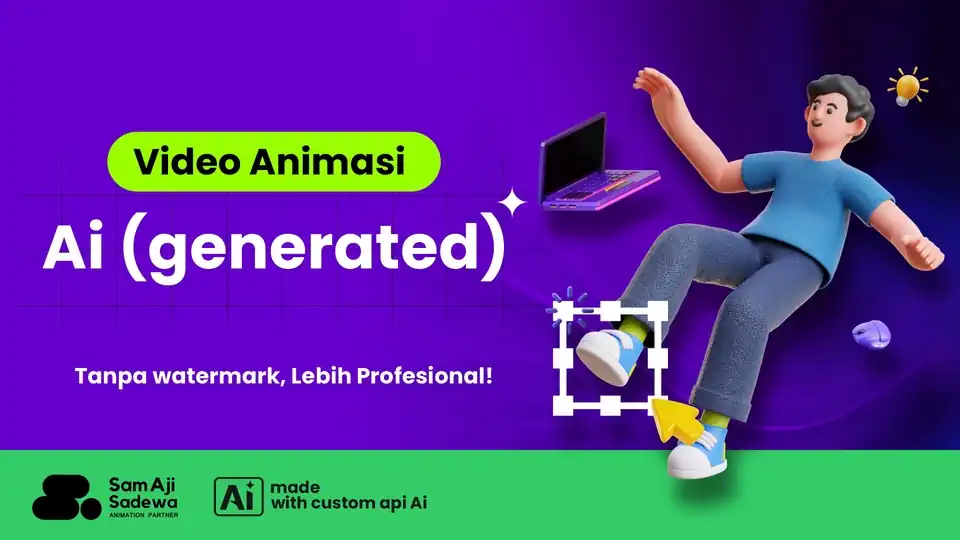Jasa Pembuatan Animasi Ai Generated - 3D & Animasi, Profesional, Bergaransi