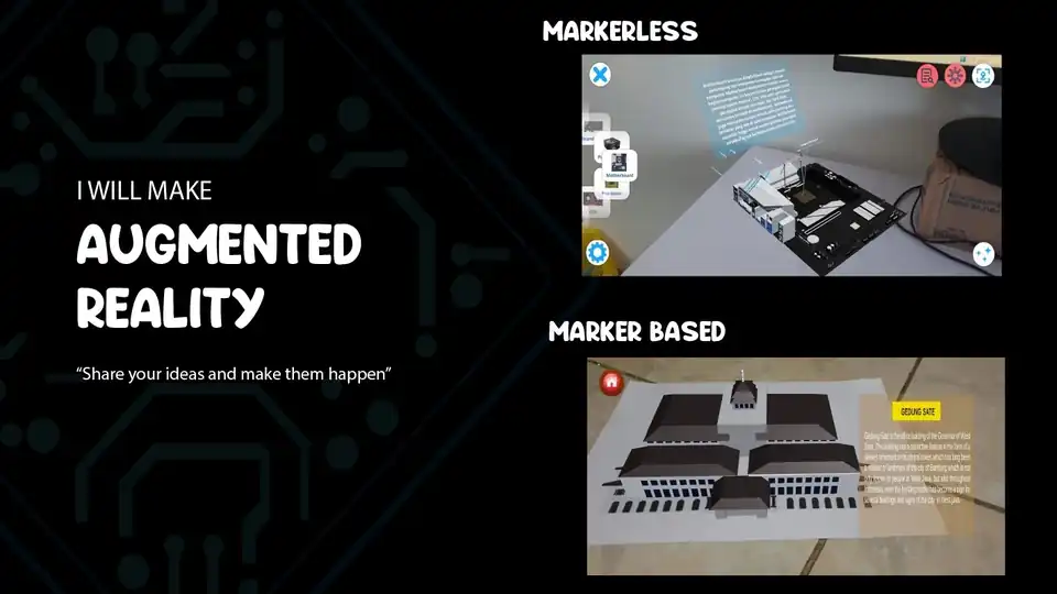 Jasa Pembuatan Aplikasi Augmented Reality Interaktif dengan Unity3D - Aplikasi Ponsel, Profesional, Bergaransi