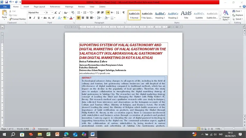 Jasa Pembuatan Jurnal Sinta 3-4 - Penulisan Konten, Profesional, Bergaransi