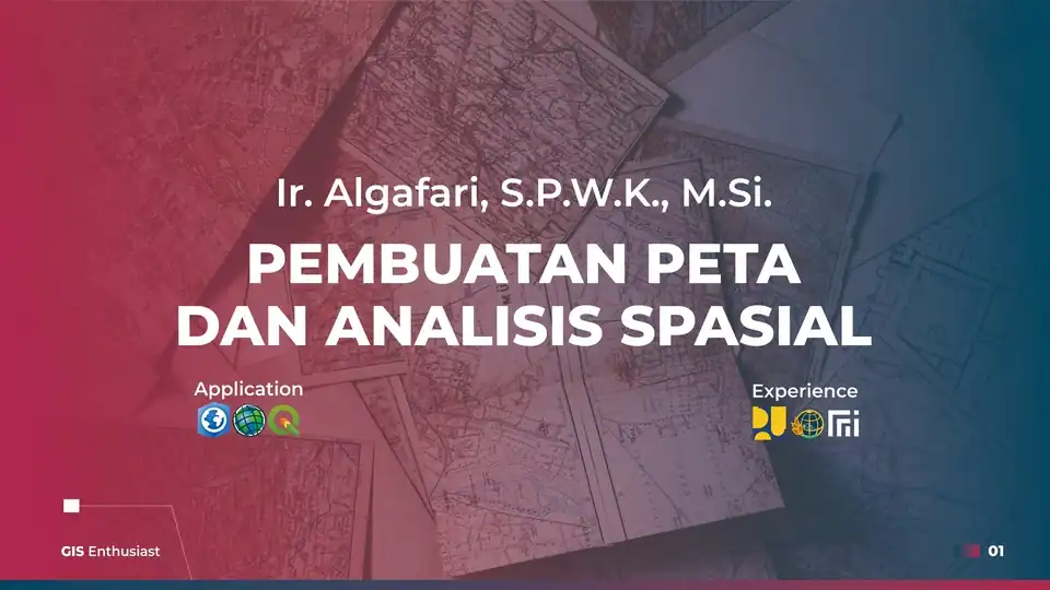 Jasa Pembuatan Peta dan Analisis Spasial menggunakan ArcGIS - Peta GIS, Profesional, Bergaransi