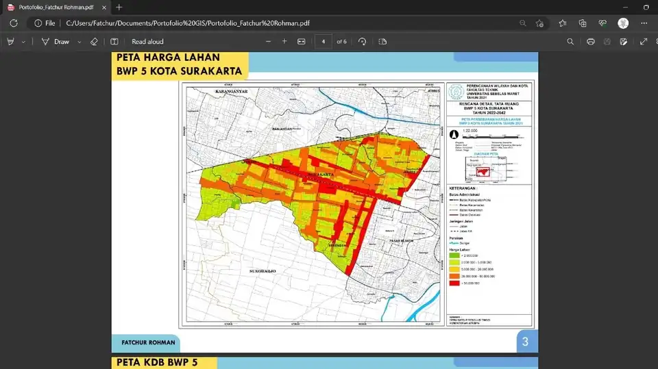 Jasa Pembuatan Peta dengan Menggunakan ArcGIS - Peta GIS, Profesional, Bergaransi