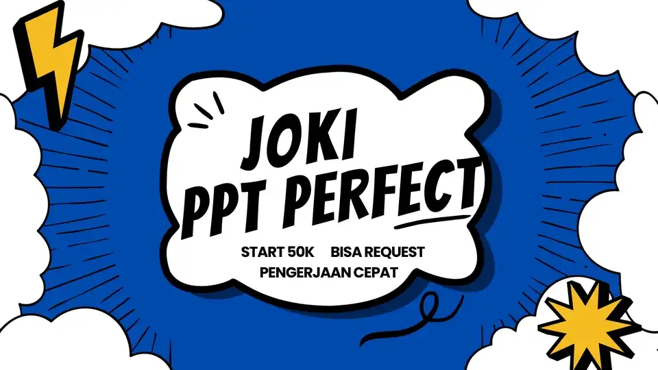 Jasa PEMBUATAN PRESENTASI POWER POINT PROFESIONAL, GERCEP LANGSUNG JADI - Presentasi, Profesional, Bergaransi