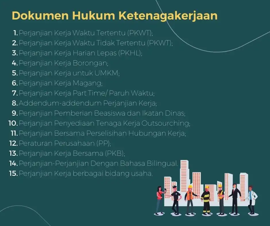 Jasa Pembuatan & Review Dokumen Hukum: Perjanjian, MOU, Addendum, NDA - Cepat & Profesional - Kontrak Hukum, Profesional