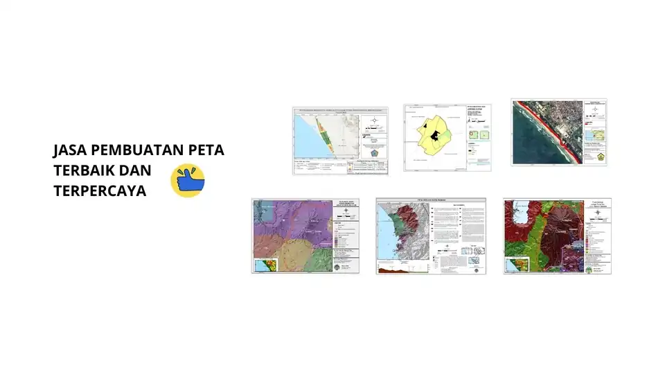 Jasa Pembuatan Segala Jenis Peta Analisis Maupun Non Analisis with ArcGIS Desktop and ArcGIS pro - Peta GIS, Profesional