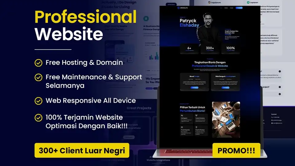 Jasa Pembuatan Website Landing Page, Company Profile, Toko Online, Kursus Online, DLL | Terima Jadi! - Web Development,