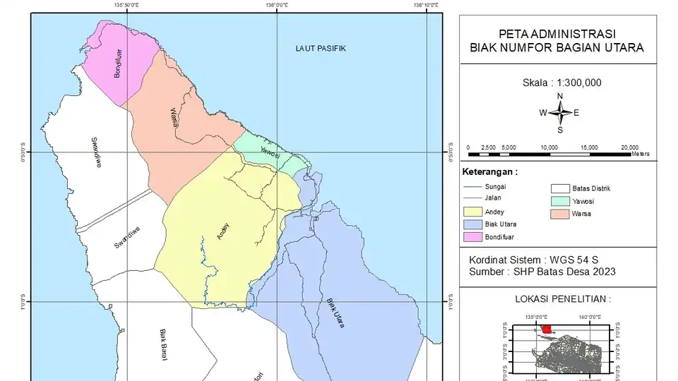 Jasa pemetaan ArcGis - Peta GIS, Profesional, Bergaransi